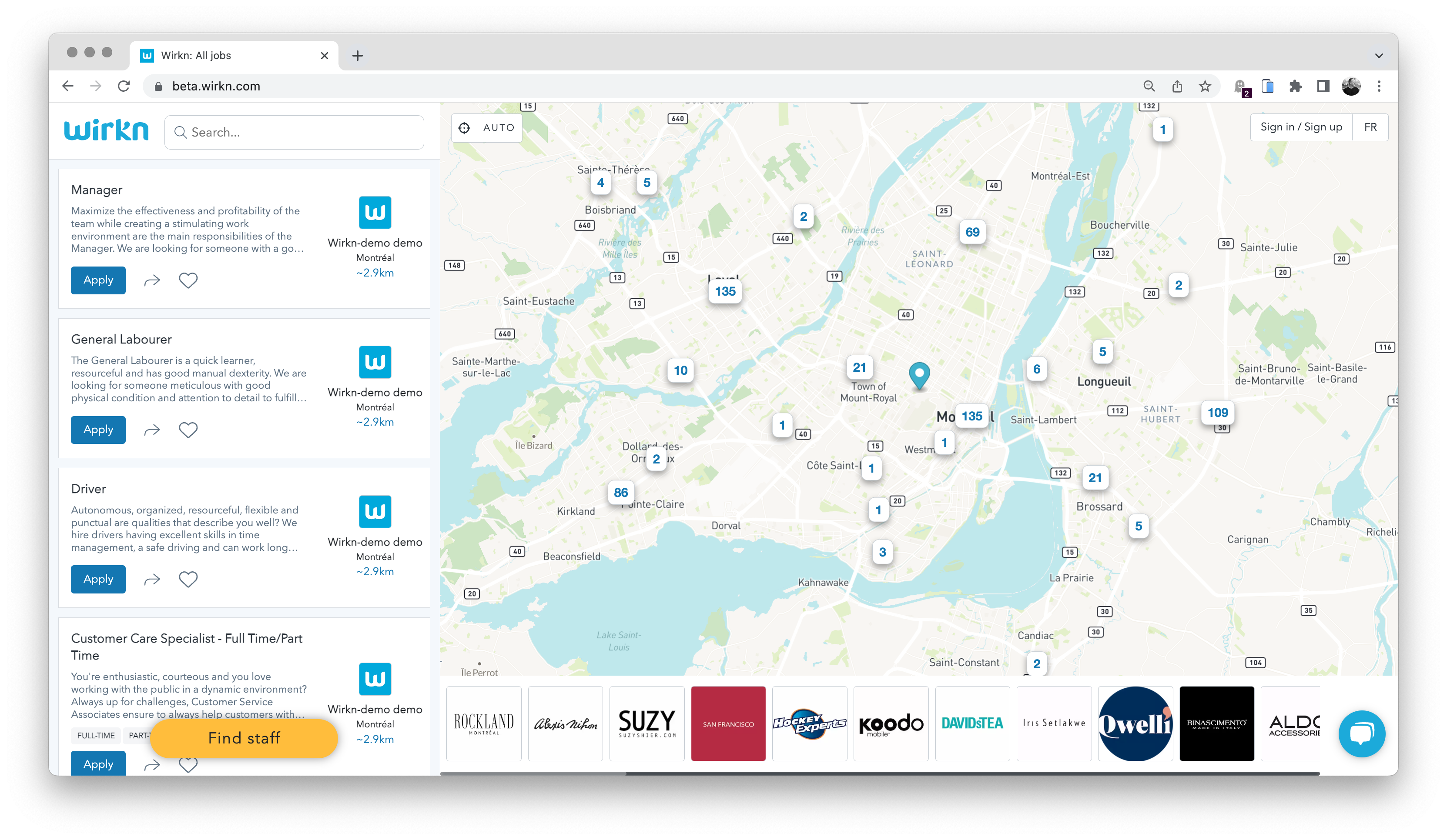 La nouvelle version améliorée de Wirkn accélère l'embauche de main d’œuvre de première ligne